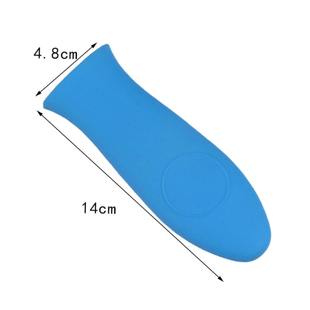 Silicone world Saucepan Holder Sleeve Slip Cover Grip Cookware Parts Cookware Parts Unique Kitchen Tools Silicone Pot Pan Handle