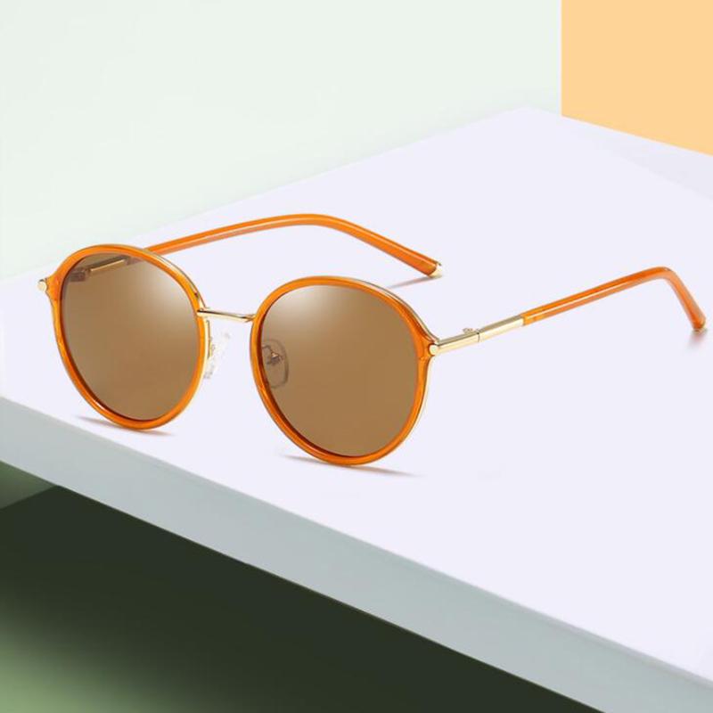 Short-sight Prescription Sunglasses Women Round Antireflection Nearsighted Sun Glasses 0 -0.5 -0.75 To -6.0
