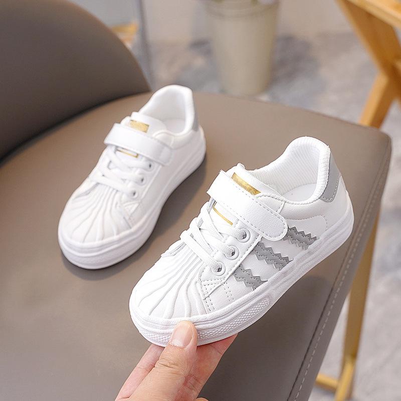 Baby walking shoes, boys' shoes, kindergarten indoor shoes, new spring/autumn styles, dissolvable shoes, girls' white sneakers