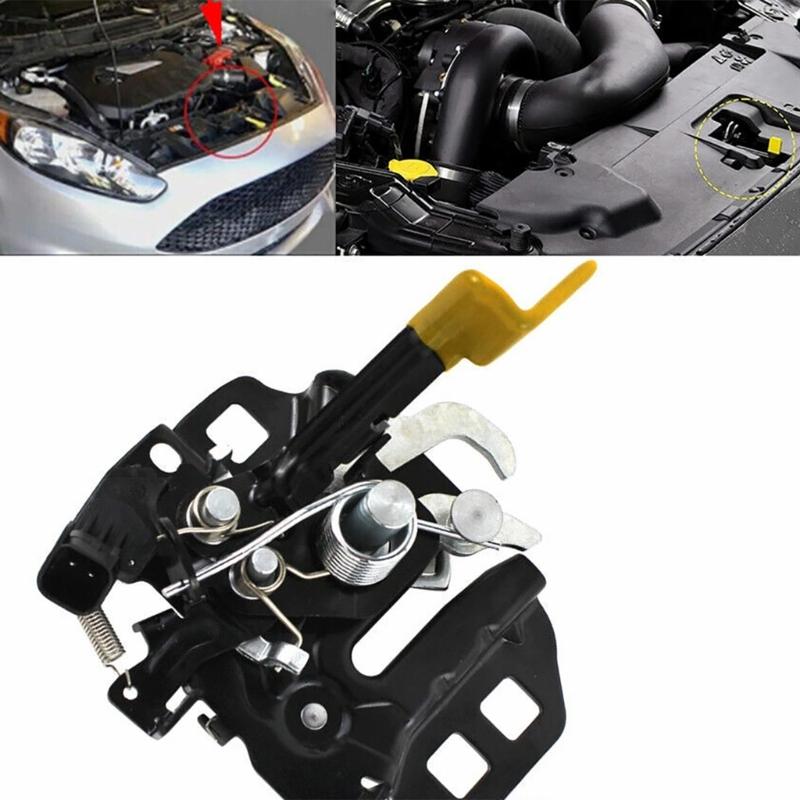 Încuietoare capac motor pentru 2015-2019 FR3Z-16700-A FR3Z-16700-B Accesoriu auto de schimb pentru blocarea capotei motorului auto