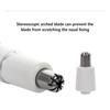 2-in-1 Women Men Electric Hair Trimmer Button Operation Battery Powered Nose Eyebrow Trimming Grooming Tool Beauty Supplies