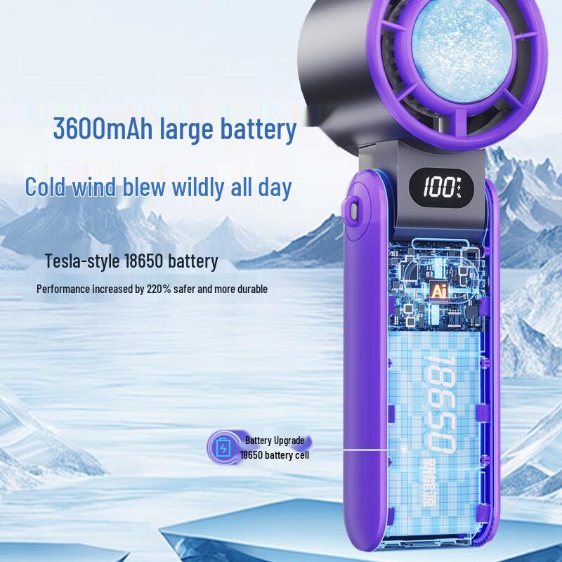 Foldable Refrigeration Handheld Fan F53