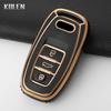TPU Car Remote Key Case Cover Shell Fob for  A1 A3 8V A4 B8 B9 A5 A6 C7 A7 A8 Q3 Q5 Q7 S4 S6 S7 S8 R8 TT Accessories Keyless