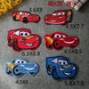 Lightning McQueen Pixar ironing, ironing and sewing patches, cute creative clothing decoration cartoon decals holiday gift