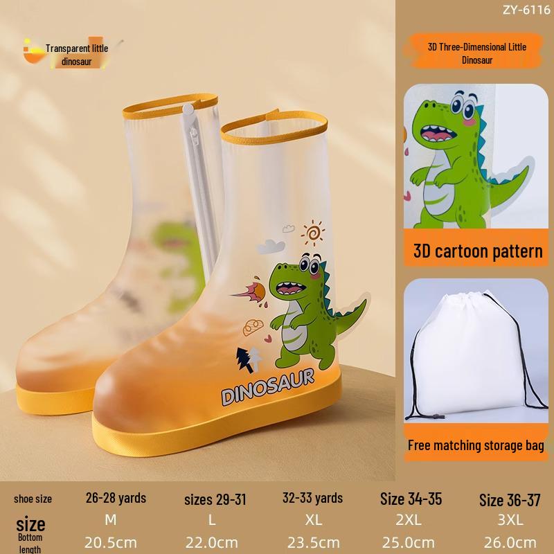 Wiederverwendbare Rutschfeste Regenstiefelüberzieher - Wasserdicht, Verdickt, Verschleißfest für Kinder, Frauen und Männer