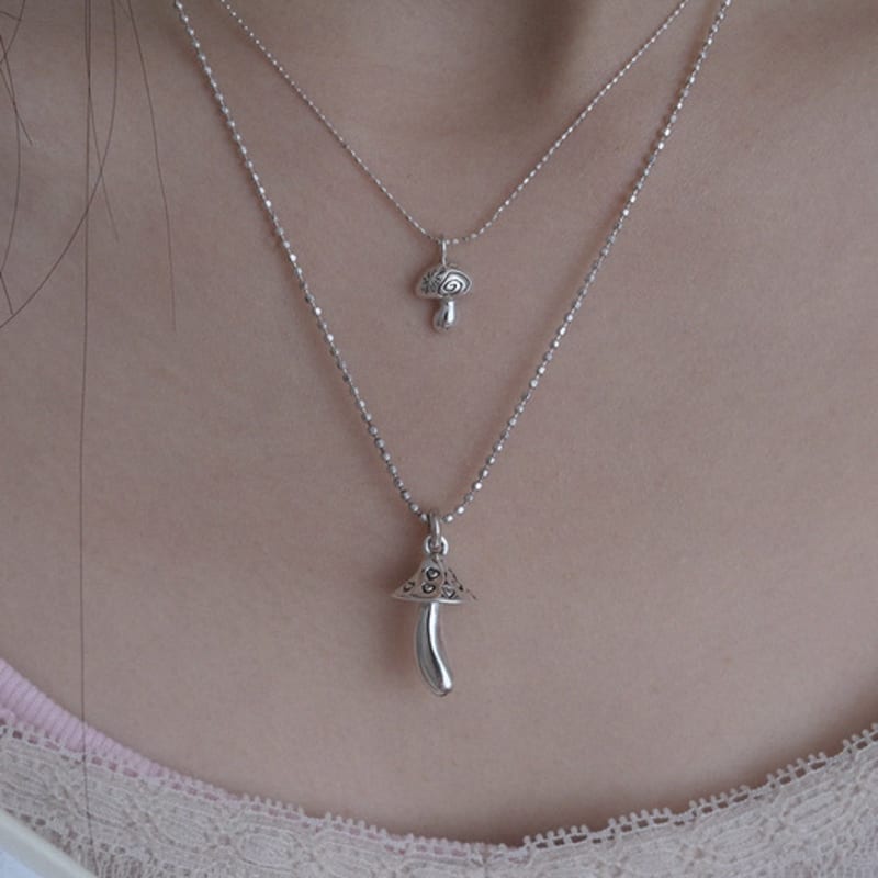 Reinheart Planet Mushroom Necklace