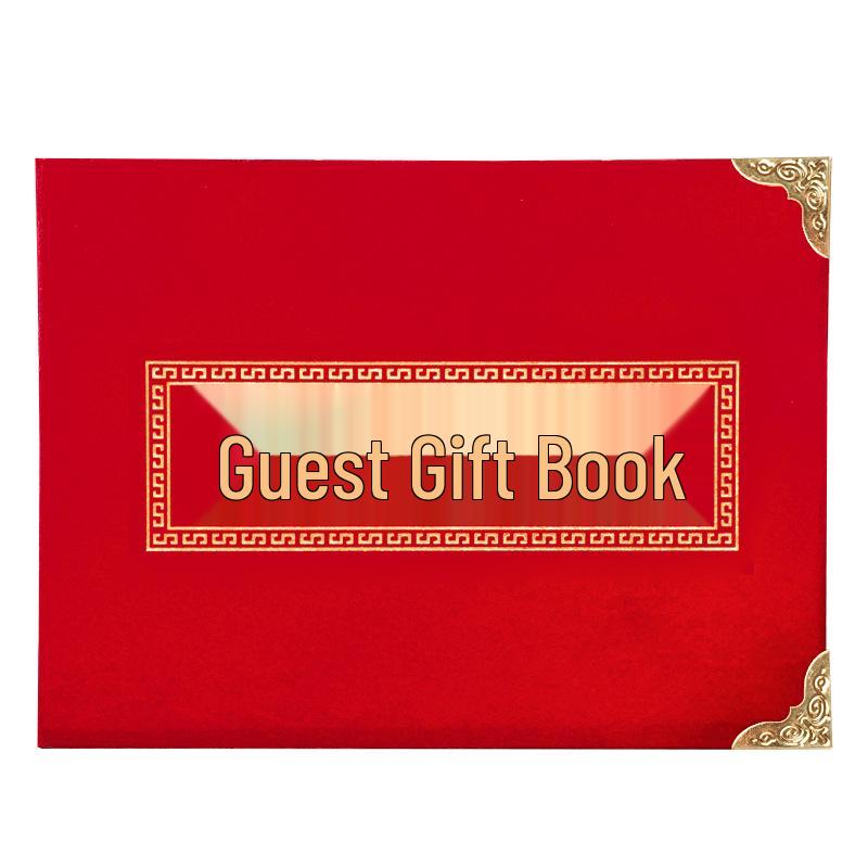 Joyful Guest Gift Registry: Wedding Supplies Sign-in & Money Log