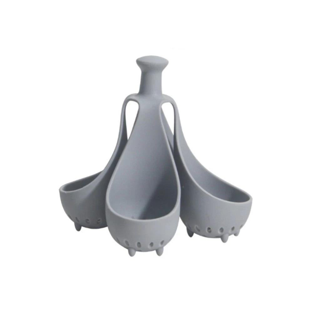 

4/6 держателей силиконовой подставки для яйцеварки, отдельно стоящая яйцеварка, бытовой лоток для варки яиц на пару, кухонная портативная плита, гаджет для хранения