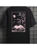 Tokyo Sakura Mount  Business Card T Shirt Unisex Fashion Tee Clothing Cotton Summer Casual Tops Hip Hop Loose Cotton T-Shirt
