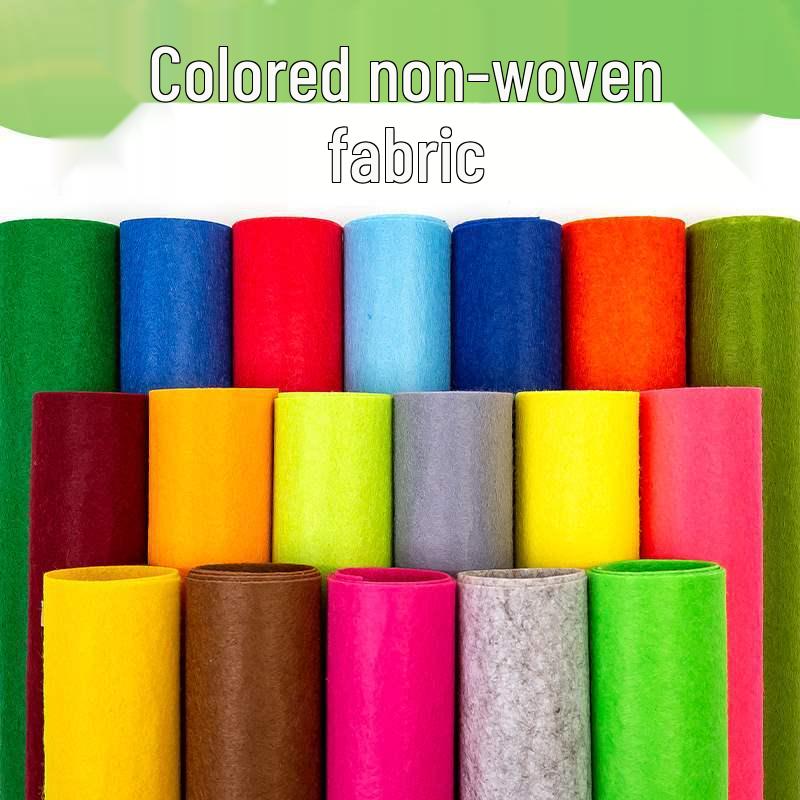 Handmade DIY Non-Woven Fabric Wallpaper for Kindergarten - Eco-Friendly Decoration Material