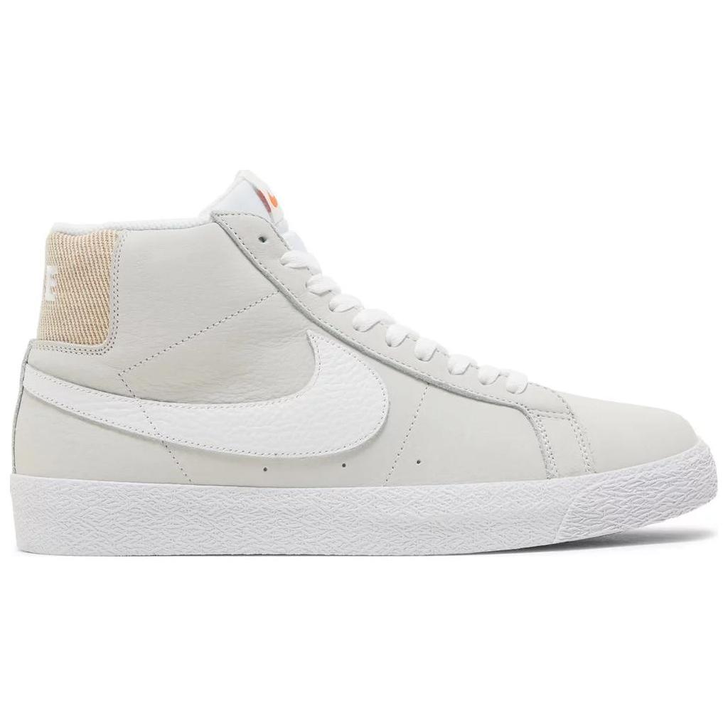 Nike Blazer Mid ISO SB Unbleached Men Sneakers White Summit-White DA8855-100