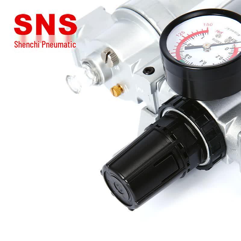 SNS SFC400 Pneumatic Air Source Processor with Pressure Gauge