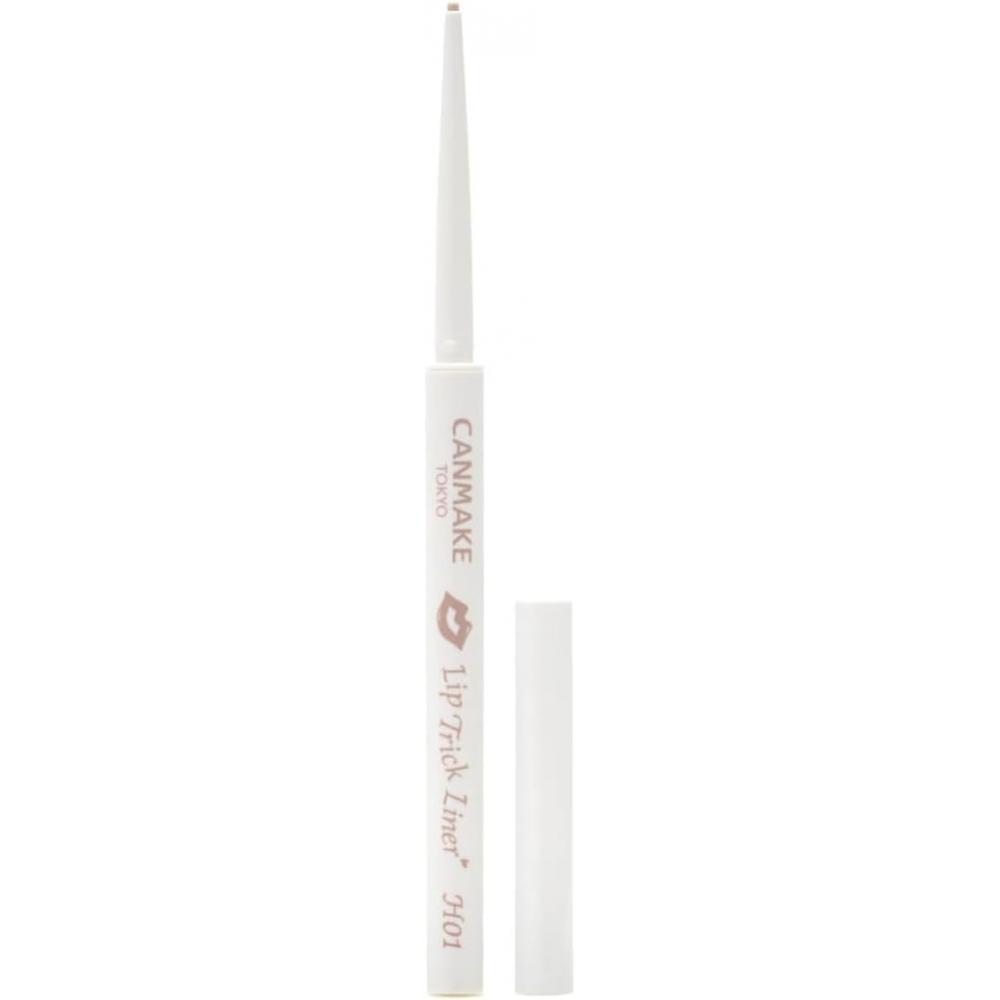 Unbranded Canmake Lip Trick Liner H01 Invincible White Lip Highlight Color With Pearls
