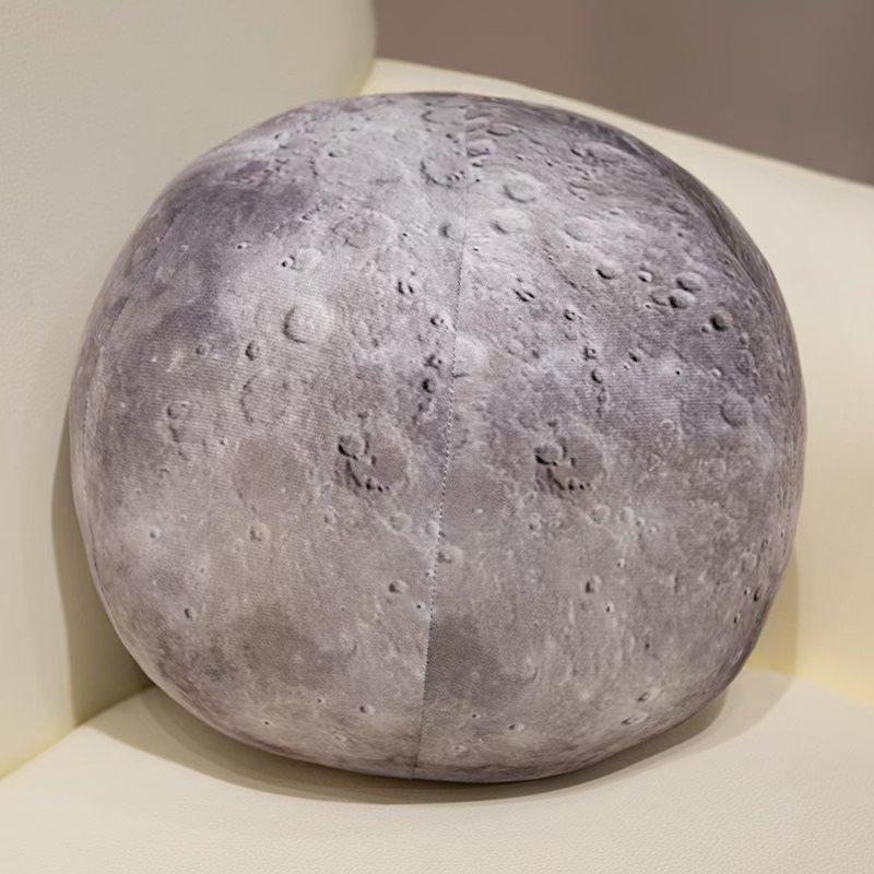 Simulation Earth Sun Moon Planet Pendant Plush Toy Pillow Round Spherical Children'S Gift Ragdoll
