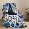 VIKAMA Magic Fantasy Print Cover Blanket Bedroom Living Room Office Car Cover Blanket Home Room Decoration Wall Decor