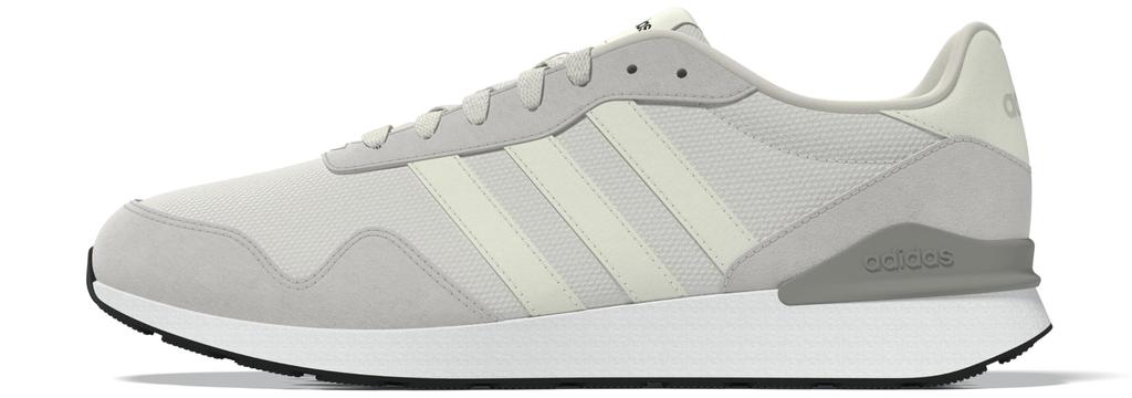 Adidas Run 60s OMT69 Aluminium Größe cm 4.0 Sneaker, Aluminium/Off-White/Wonder (JR6625), 28,0