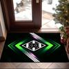 1PC Monchengladbach Emblem Rug Game Carpet, Floor Mat for Bedroom Living Room Entryway Rug, Home Decor Idea Gift for Christmas birthday