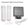 Solar Shed Powered Lights Led Light Rechargeable Garage Indoor Outdoor Garden