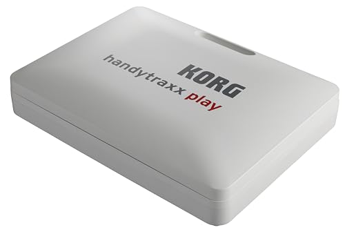 KORG handytraxx play Portable Record Player, Turntable/DJ Device/All-in-One/Optimized for Scratching/Digital Effects/Looper/Battery-Powered