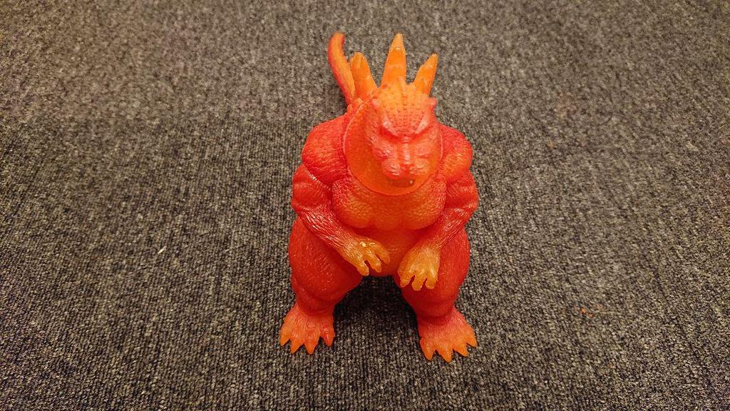 [USED] BANDAI Godzilla vs. Destroyah Figure Theater Exclusive Burning Godzilla