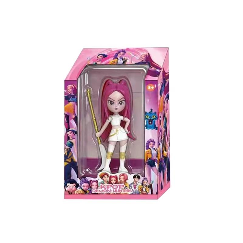 NEW Kpop Devil Hunter Rumi Zoe Mira anime polyvinyl chloride character collection desktop trinkets Childrens New Year gift