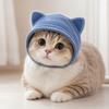Cat Ear Design Pet Ear Muffs Noise Cancel Pet Headgear Cat Sedation Hat Noise Protection
