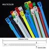 100 PCS Durable Self-locking Zip Ties Multi Purpose Car Instrument Zip Ties  for Auto Repairing