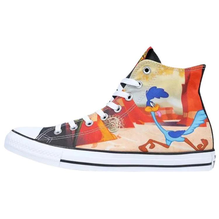 Looney Tunes x Converse Chuck Taylor All Star High Road Runner Unisex Tenisky Vícebarevné Černá Červená 161188C