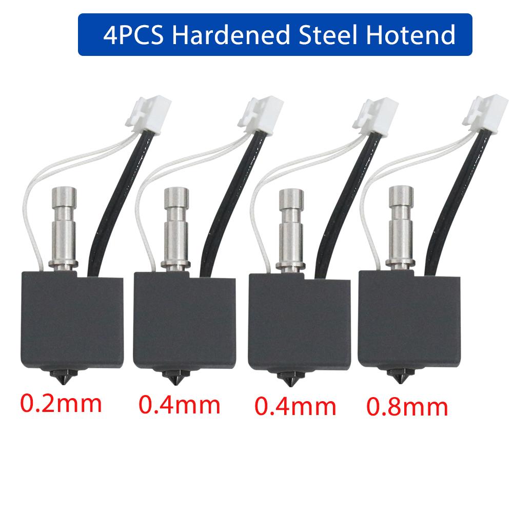 For Anycubic Kobra S1 Nozzle 0.2 0.4 0.6 0.8 Hotend Thermistor Kobra S1 Hot End Kit Voor Printkop S1c 3d Printer Accessories