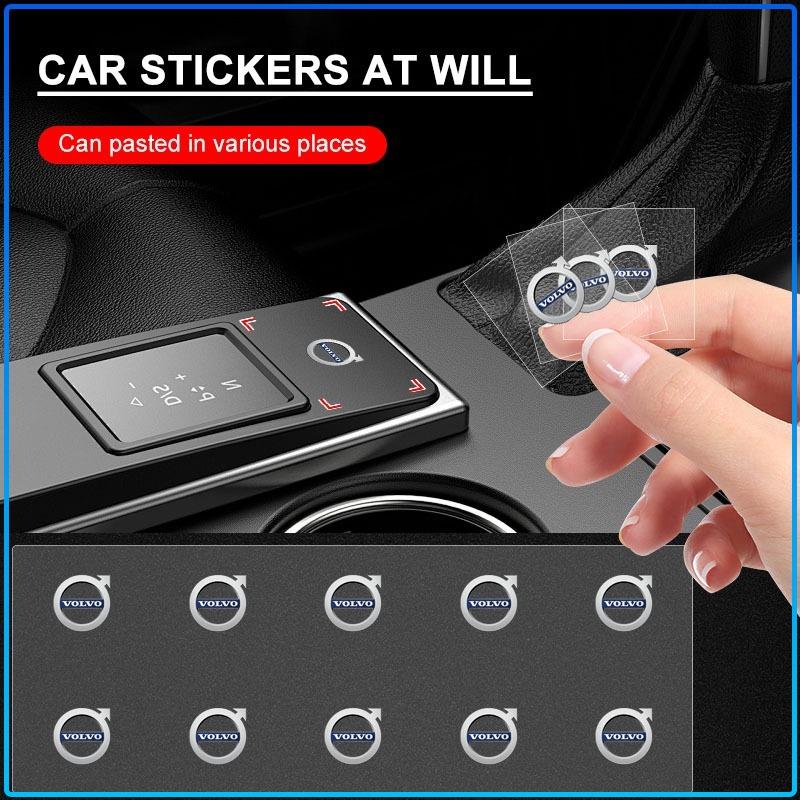 Car Interior Random Stickers Car Goods Steering Wheel Decal For Volvo 240 C70 S40 S50 S60 S70 S80 S90 V40 V50 V60 V90 XC40 XC60 XC90 Vnl Truck