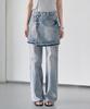 Deketeuumeon Wrap Skirt Dcsk005Lblue