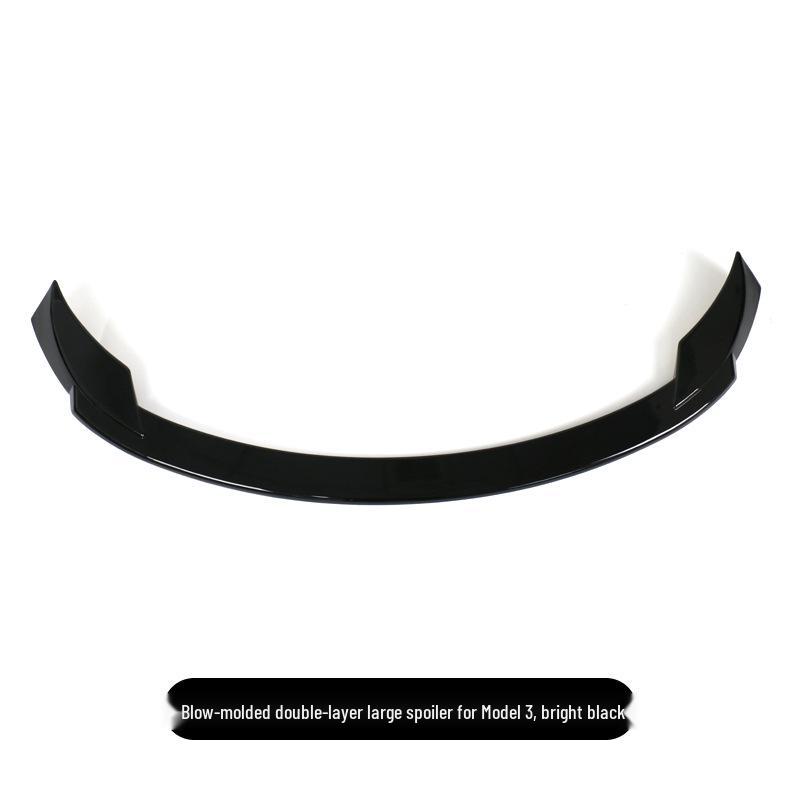 Tesla Model 3 Double-Layer Large Rear Spoiler Modification Accessory
