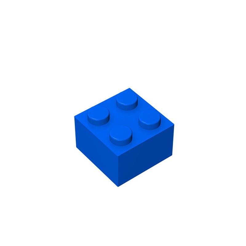 Non-Toxic 10Pcs 3003 2X2 High 4-Hole Building Block Moc Color Loose Parts Compatible With Brick Diy Children'S Toy Assembly