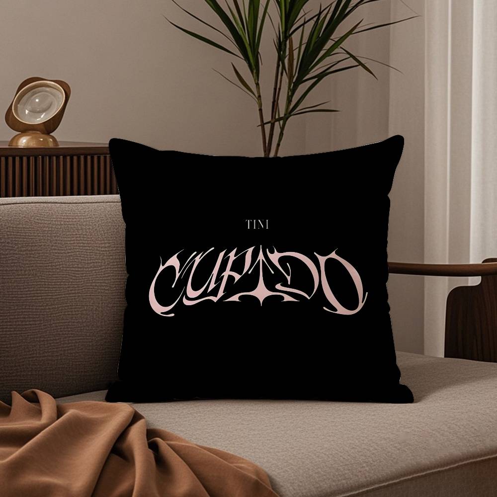 

Мартина Стоессель T-TINl ПЕВИЦА Наволочка с принтом наволочка для гостиной диванная подушка наволочка декор для спальни 16x16Inch