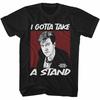Ferris Bueller's Day Off Il Faut Prendre Position T-shirt Noir Adulte