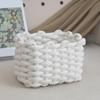 Makeup Beauty Tools Storage Basket Multifunctional Dresser Storage Basket Compact Size Cotton Rope Small Woven Organizer