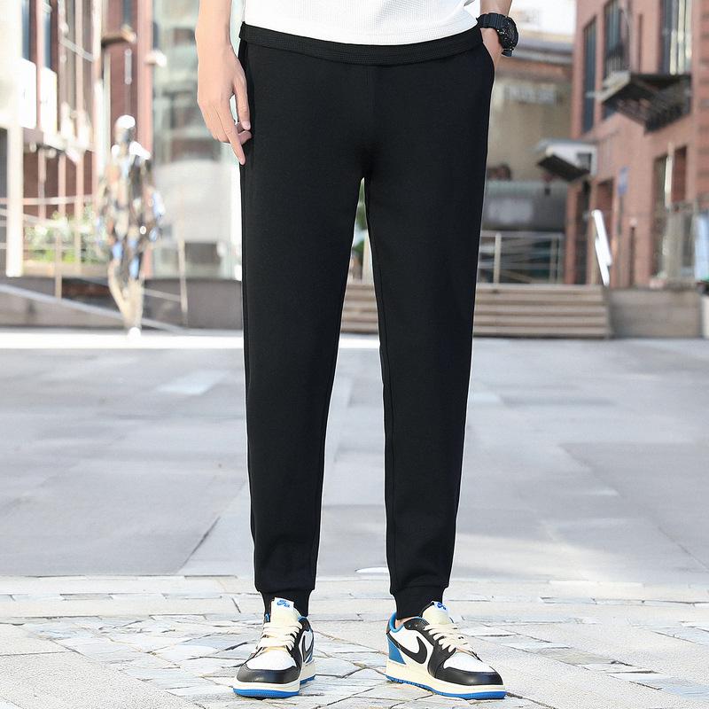 Unisex Loose Fit Knitted Jogger Sweatpants - Versatile Spring & Autumn Wear