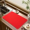 Silikon Backmatte Hitzebeständige Fettreduzierende Matte für Ofen Grillen Multifunktionale Kochmatte für Gesundes Backen Grillen