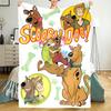 Scooby-Doo Theme Printed Blanket - Perfect for Couch, Bed, Travel & Outdoor Use | Machine Washable, Cozy & Durable.