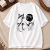 Halloween Raccoons Shirt for Unisex Unisex Raccoons Vintage Graphic TShirts Raccoon Moon Tee Funny Meme Streetwear Tops