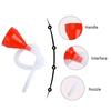 1Pcs with Detachable Hose Car Refueling Funnel Filling Funnels  Car Motorcycle Engine Gasoline Oil