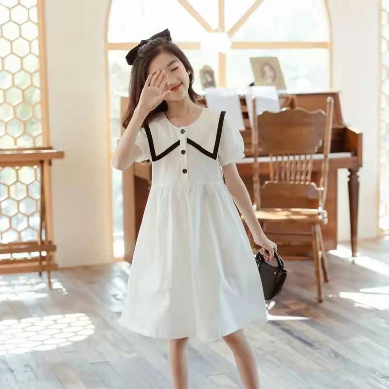 Summer Teenage  Girls' Dress Children Casual School Dresses Costumes Party Princess Kids Clothes Vestidos