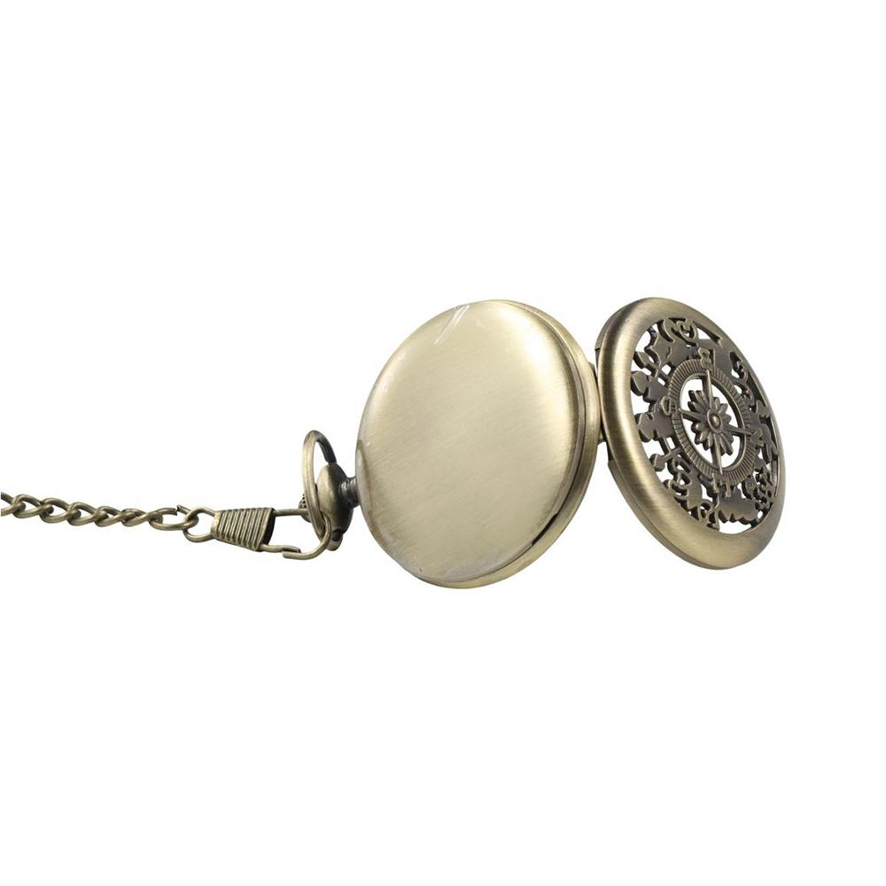 Retro Tourism Hiking Camping with Hanging Chain Portable Compass Pocket Watch Compass Vintage Bronze Compass Outdoor Navigation