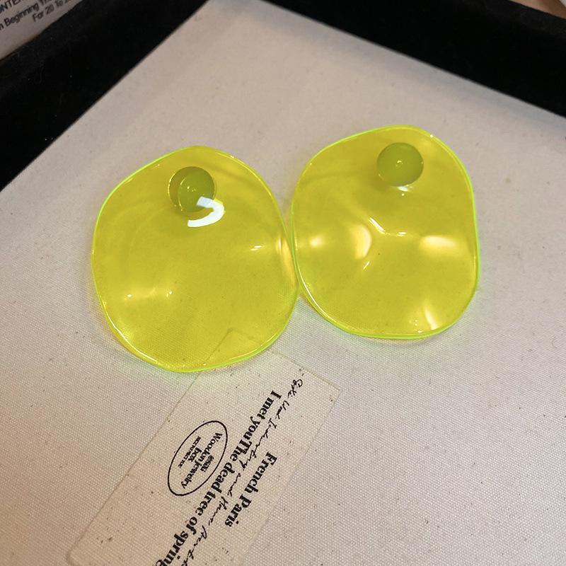 Faye Wong Pink Shrimp Cracker Earrings 2025 Year of the Snake Spring Festival Studs - European and American High-End Fashion.