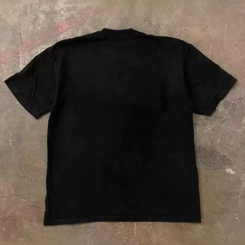Zyllo Comfortable New Niche Street Style Versatile Short-sleeved Oversized Cotton T-shirt For Both Men And Women Casual And Trendy Top