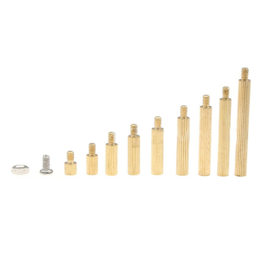 270pcs Gold Standoff Screw Nut PCB Motherboard Nut & Bolt Sets  DIY Electronic Projects