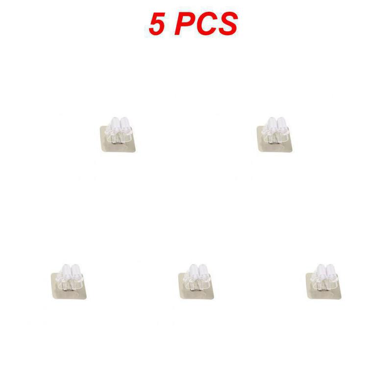 1~10PCS Self Adhesive Multi-Purpose Hooks Wall Mounted Mop Organizer Holder RackBrush Broom Hanger Hook Kitchen Bathroom Strong