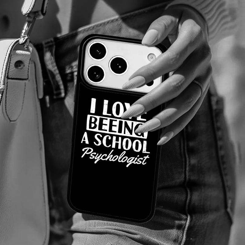 

Awesome Psychologist Profession Psychology soft Phone Case For iPhone 17 Air 14 15 13 12 Max Cover For Apple 16e 11 Pro Max Plus iPhone 11pro max