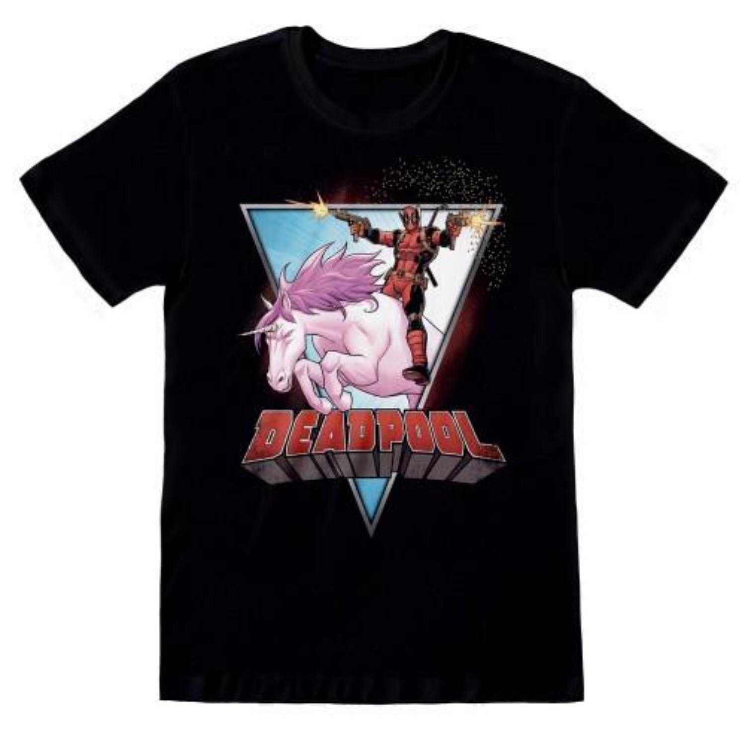

Deadpool Unisex Adult T-Shirt S чёрный