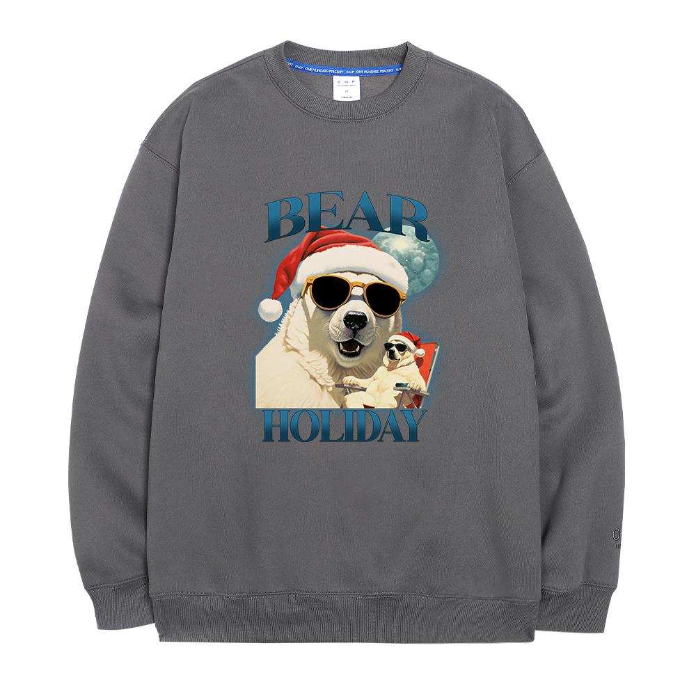 OHP Ohp X Goodd Holiday Fleece-Lined Sweatshirt